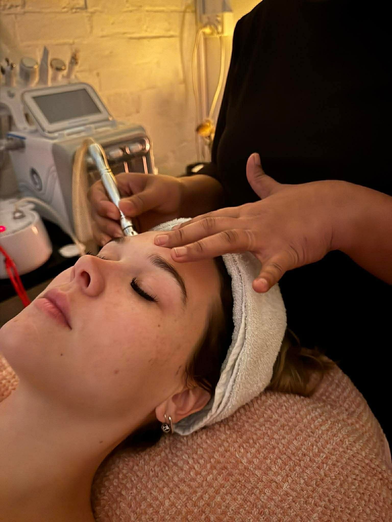 A calming facial treatment at My Place Hair & Beauty