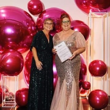 An awards-night celebration for My Place Hair & Beauty